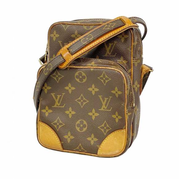 LOUIS VUITTON Brown Monogram Shoulder Bag